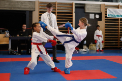 2024, Junior Karate League, Liestal, Schweiz, Kumite, Mira Hoffmann, Shukokai Dojo Wetzikon