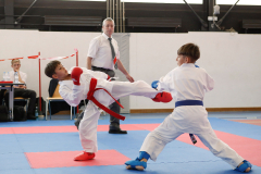 2024, Junior Karate League, Liestal, Schweiz, Kumite, Andrei Negara, Andy Gonzalez, Shukokai Dojo Wetzikon