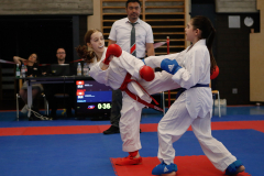 2024, Junior Karate League, Liestal, Schweiz, Kumite, Zoe Keller, Shukokai Dojo Wetzikon