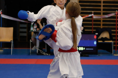 2024, Junior Karate League, Liestal, Schweiz, Kumite, Zoe Keller, Alessia Giacomo