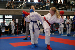 2024, Junior Karate League, Liestal, Schweiz, Kumite, Milla Rentsch, Dilara Sigillo, Shukokai Dojo Wetzikon, Karatedo Lyss-Aarberg