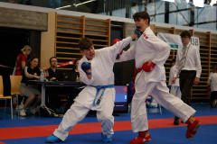 2024, Junior Karate League, Liestal, Schweiz, Kumite, Andrej Komadina, Yannik Schneider, Shukokai Dojo Wetzikon, Kimura Shukokai Karate Limmattal