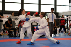 2024, Junior Karate League, Liestal, Schweiz, Kumite, Ilona Nuraj, Shukokai Dojo Wetzikon