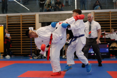 2024, Junior Karate League, Liestal, Schweiz, Kumite, Caleb Gossweiler, Shukokai Dojo Wetzikon