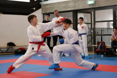 2024, Junior Karate League, Liestal, Schweiz, Kumite, Devrim Yildirim, Shukokai Dojo Wetzikon