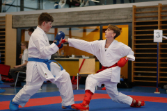 2024, Junior Karate League, Liestal, Schweiz, Kumite, Linus Gubler, Yannik Schneider, Shukokai Dojo Wetzikon