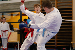 2024, Junior Karate League, Liestal, Schweiz, Kumite, Linus Gubler, Yannik Schneider, Shukokai Dojo Wetzikon