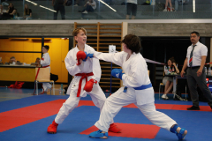 2024, Junior Karate League, Liestal, Schweiz, Kumite, Linus Gubler, Patrick Graf, Shukokai Dojo Wetzikon