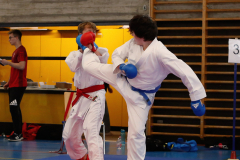 2024, Junior Karate League, Liestal, Schweiz, Kumite, Linus Gubler, Patrick Graf, Shukokai Dojo Wetzikon