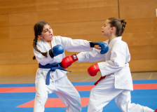 Junior Karate League, Kumite, Schweiz, Wettingen, Shukokai Dojo Wetzikon, 2025, Arya Menessa Tok