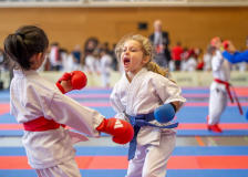 Junior Karate League, Kumite, Schweiz, Wettingen, Shukokai Dojo Wetzikon, 2025, Sina Bertschinger