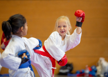 Junior Karate League, Kumite, Schweiz, Wettingen, Shukokai Dojo Wetzikon, 2025, Vanessa Bacova
