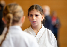 Junior Karate League, Kumite, Schweiz, Wettingen, Shukokai Dojo Wetzikon, 2025, Aya Haddouche