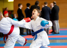 Junior Karate League, Kumite, Schweiz, Wettingen, Shukokai Dojo Wetzikon, 2025, Aya Haddouche