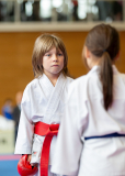 Junior Karate League, Kumite, Schweiz, Wettingen, Shukokai Dojo Wetzikon, 2025, Runa Eichenberger