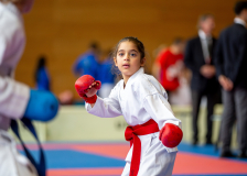 Junior Karate League, Kumite, Schweiz, Wettingen, Shukokai Dojo Wetzikon, 2025, Eylina Kanjou