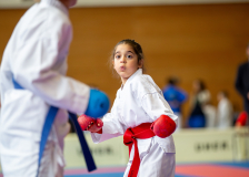 Junior Karate League, Kumite, Schweiz, Wettingen, Shukokai Dojo Wetzikon, 2025, Eylina Kanjou