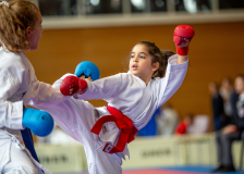Junior Karate League, Kumite, Schweiz, Wettingen, Shukokai Dojo Wetzikon, 2025, Eylina Kanjou
