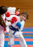 Junior Karate League, Kumite, Schweiz, Wettingen, Shukokai Dojo Wetzikon, 2025, Felicia Sigg