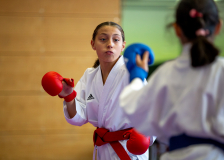 Junior Karate League, Kumite, Schweiz, Wettingen, Shukokai Dojo Wetzikon, 2025, Anna Sophia Pfister