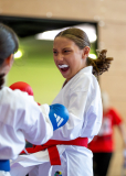 Junior Karate League, Kumite, Schweiz, Wettingen, Shukokai Dojo Wetzikon, 2025, Anna Sophia Pfister