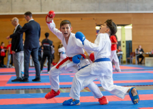Junior Karate League, Kumite, Schweiz, Wettingen, Shukokai Dojo Wetzikon, 2025, Andrei Negara