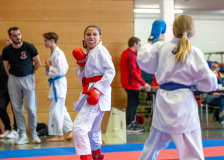 Junior Karate League, Kumite, Schweiz, Wettingen, Shukokai Dojo Wetzikon, 2025, Anna Sophia Pfister