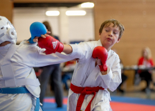 Junior Karate League, Kumite, Schweiz, Wettingen, Shukokai Dojo Wetzikon, 2025, Rian Büsching