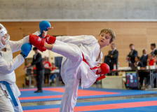 Junior Karate League, Kumite, Schweiz, Wettingen, Shukokai Dojo Wetzikon, 2025, Rian Büsching