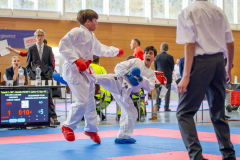 Junior Karate League, Kumite, Schweiz, Wettingen, Shukokai Dojo Wetzikon, 2025, Colin McGuinness