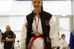 2023, Junior Karate League, Windisch, Siegerehrung, Luna Molitor, Schweiz, Brugg, Shukokai Dojo Wetzikon