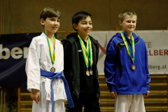 2023, Lions Cup, Lustenau, Siegerehrung, Silvan Zängerle, Noah Maurer, Österreich, Shukokai Dojo Wetzikon