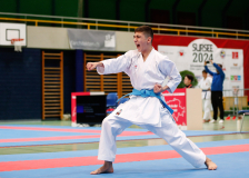 2024, Schweizermeisterschaft, Sursee, Schweiz, Kata, Deny Kamilovski, Kimura Shukokai Karate Limmattal