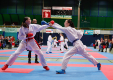 2024, Schweizermeisterschaft, Sursee, Schweiz, Kumite, Shukokai Dojo Wetzikon, Luna Molitor, Noemi Emma Mühlemann, Karatedo Lyss-Aarberg