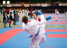 2024, Schweizermeisterschaft, Sursee, Schweiz, Kumite, Leonardo Mateus Gomes, Karate Do Brugg, Lorian Musa, Karate Club Valais