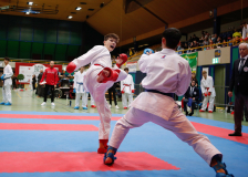 2024, Schweizermeisterschaft, Sursee, Schweiz, Kumite, Karate Do Brugg, Noah Simon Egli, Julian Völzmann, Karatekai Basel