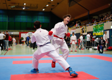 2024, Schweizermeisterschaft, Sursee, Schweiz, Kumite, Karate Do Brugg, Noah Simon Egli, Julian Völzmann, Karatekai Basel