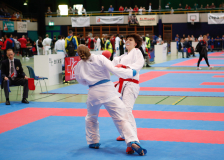 2024, Schweizermeisterschaft, Sursee, Schweiz, Kumite, Gianna Dalla Lana, Susan Alari, Neuchâtel Karaté-do