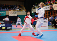 2024, Schweizermeisterschaft, Sursee, Schweiz, Kumite, Shukokai Dojo Wetzikonm, Nico Glauser, Matteo Scagnetti, Karate-Do Balsthal
