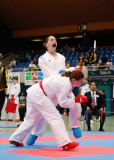2024, Schweizermeisterschaft, Sursee, Schweiz, Kumite, Shukokai Dojo Wetzikon, Lenya Lawrenz, Sabrina Zentner, Karateschule Glarus