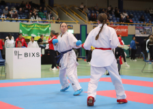2024, Schweizermeisterschaft, Sursee, Schweiz, Kumite, Norah Borter, Anais Tscharner, Mizu Dojo, Karatedo Lyss-Aarberg