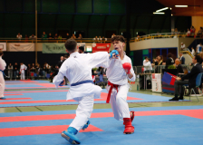 2024, Schweizermeisterschaft, Sursee, Schweiz, Kumite, Rilind Hasani, Dimitrij Kuzmanovski, Karate-Do Balsthal, Karate Club Valais