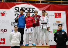 2024, Schweizermeisterschaft, Sursee, Schweiz, Samuel Dos Santos, Joaquim Silva, Julian Völzmann, Platon Soliaryk, Karate-Do Biel-Bienne - Zen Shin, Kihon Karaté Club La Chaux-de-Fonds, Karatekai Basel, Ippon Karaté Club Tivoli Genève
