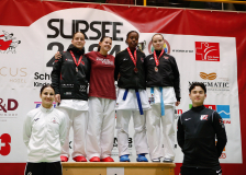 2024, Schweizermeisterschaft, Sursee, Schweiz, Shukokai Dojo Wetzikon, Norah Hermenier, Lenya Lawrenz, Susan Alari, Hiba Gibril, Ippon Karaté Club Tivoli Genève, Neuchâtel Karaté-do, Hayabusa Karate Do Basel