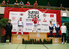 2024, Schweizermeisterschaft, Sursee, Schweiz, Shorin Ryu Karate Do Kloten, Ken Shi Kai Karateschule Schwamendingen, Ryuei-ryu Karate Suisse, Adam Badran, Ryu Vogler, Marvin Eisenhut, Jayden Eisenhut