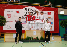 2024, Schweizermeisterschaft, Sursee, Schweiz, Shorin Ryu Karate Do Kloten, Nippon Training Urdorf / Dietikon, Moritz Meier, Gianmarco Aiello, Diogo Costa Freitas, Evan Morgese