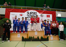 2024, Schweizermeisterschaft, Sursee, Schweiz, Diogo Costa Freitas, Adam Badran, Evan Morgese, Levin Vuong, Lian Krähenbühl, Florin Battistel, Yven Vuong, Lorenzo Sanjurjo, Mathis Mendes Sousa, Humbert Henri, Raphael Krebs, Cristian Faiazza, Lenn Bernhard, Karatedo Lyss-Aarberg, Shorin Ryu Karate Do Kloten, Ippon Karaté Club Tivoli Genève
