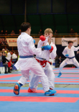 2024, Schweizermeisterschaft, Sursee, Schweiz, Kumite, Shukokai Dojo Wetzikon, Benjamin Appenzeller, Hayabusa Karate Do Basel, Samuel Dos Santos