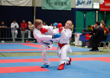 2024, Schweizermeisterschaft, Sursee, Schweiz, Kumite, Shukokai Dojo Wetzikon, Lyn Brönnimann, Karatedo Lyss-Aarberg, Diana Lierau