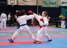 2024, Schweizermeisterschaft, Sursee, Schweiz, Kumite, Shukokai Dojo Wetzikon, Zoe Keller, Alessia Giacomo, Quirici2020